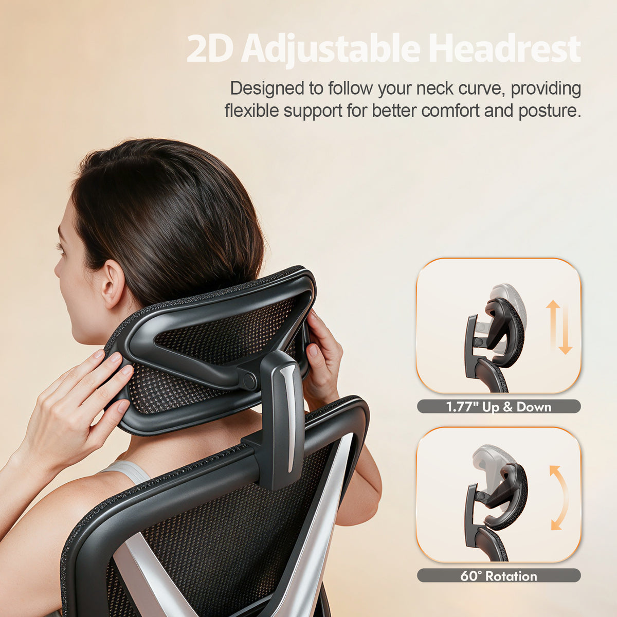 Quelsoft Core100 Pro Ergonomic Chair with Retractable Footrest