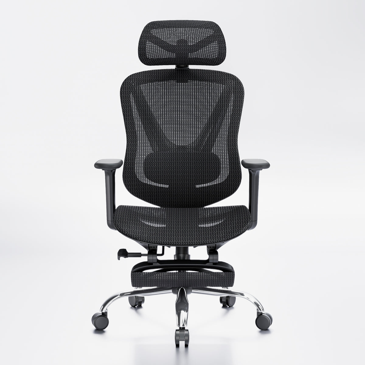 Quelsoft Core100 Pro Ergonomic Chair with Retractable Footrest