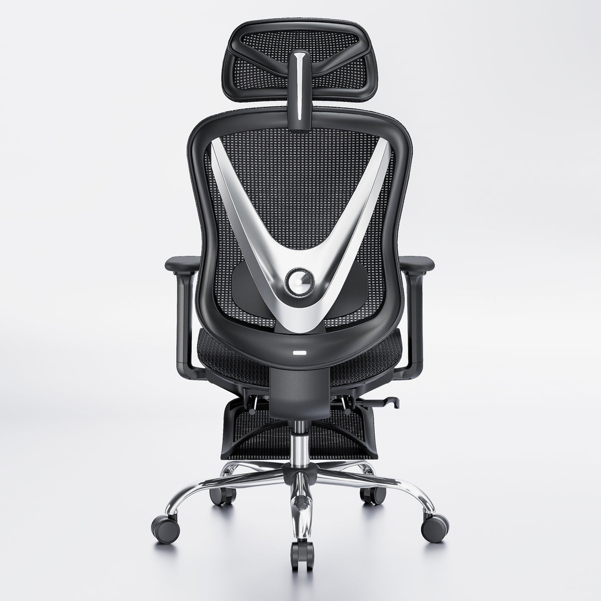 Quelsoft Core100 Pro Ergonomic Chair with Retractable Footrest