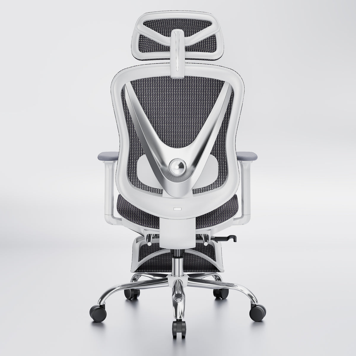 Quelsoft Core100 Pro Ergonomic Chair with Retractable Footrest