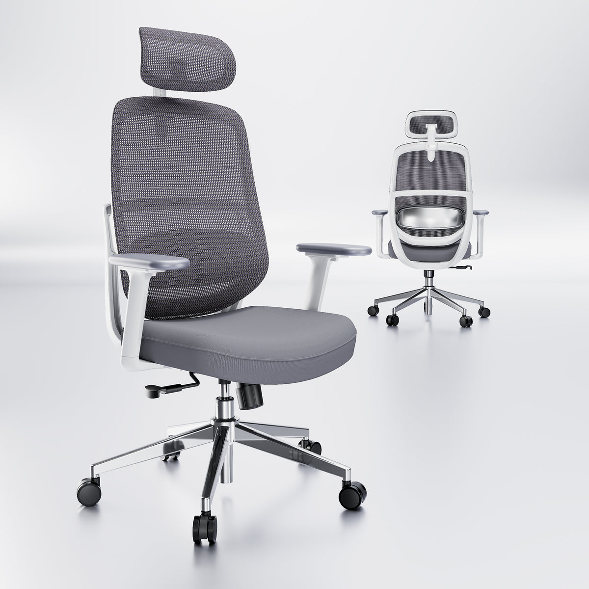 Quelsoft E100 Ergonomic Chair with Adaptive Lumbar Support